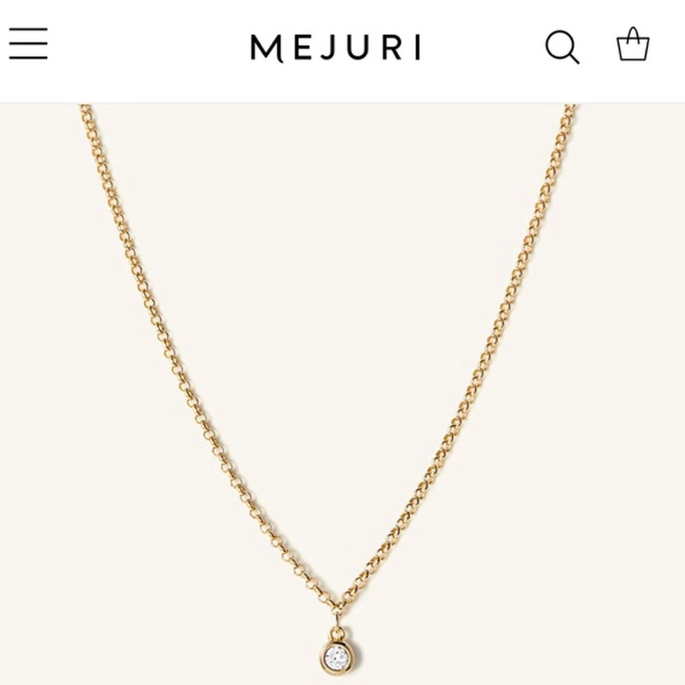 Mejuri Sapphire Choker